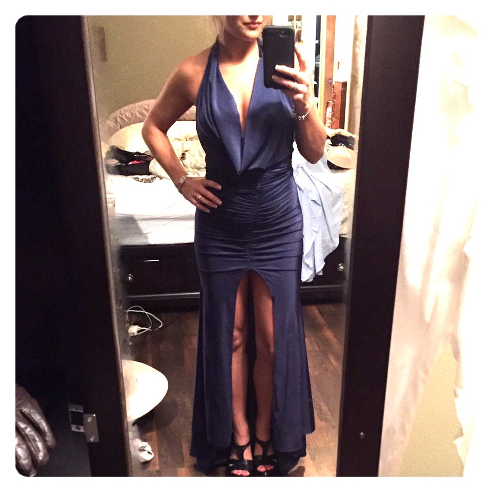 Navy Formal Dress